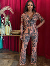 Boho Inked Muse Pant Set