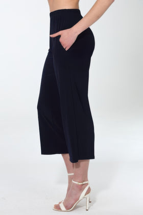 Hit Wide Leg Ankle Length Pants