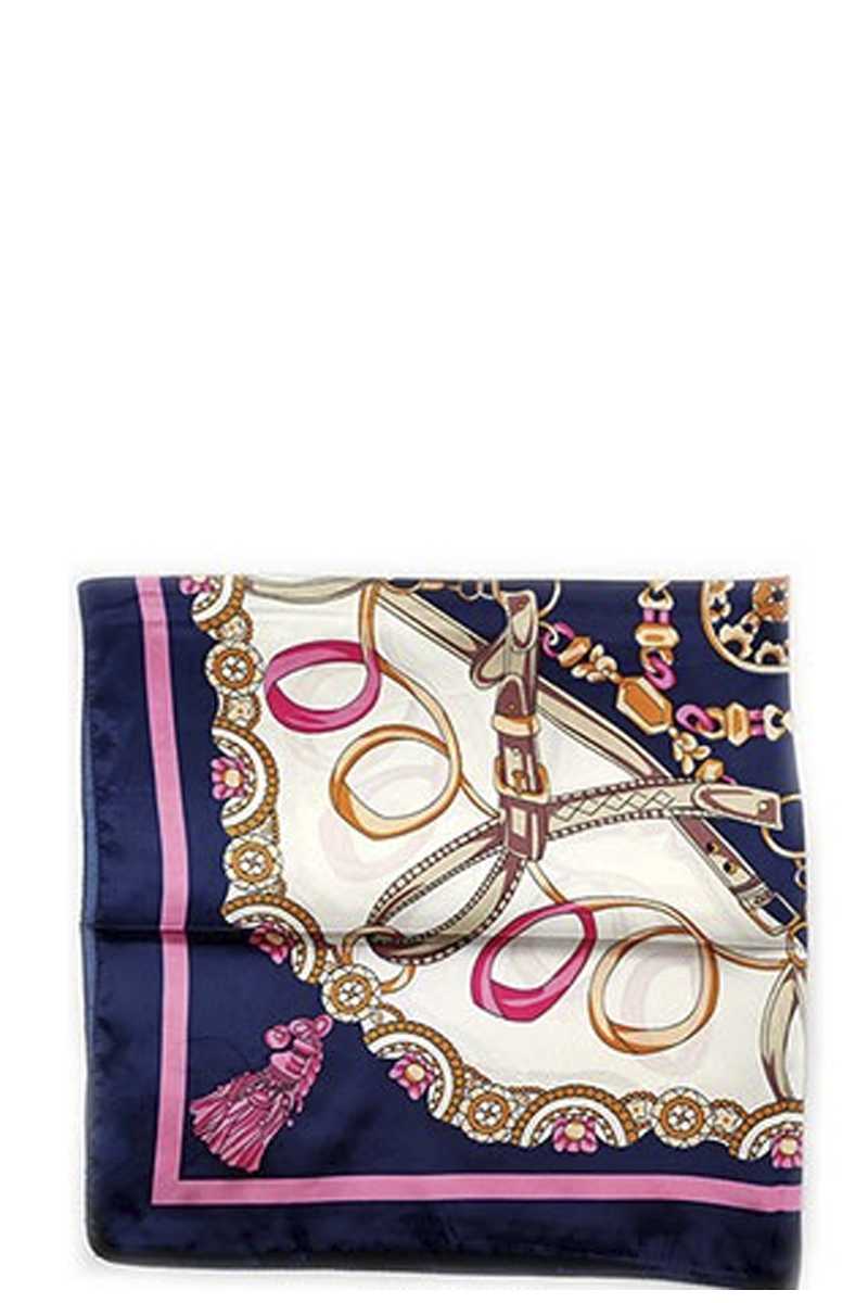 Foulard à motifs multiples tendance