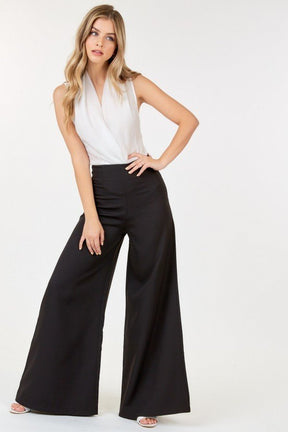 High Waist Wide Leg Flare Pants