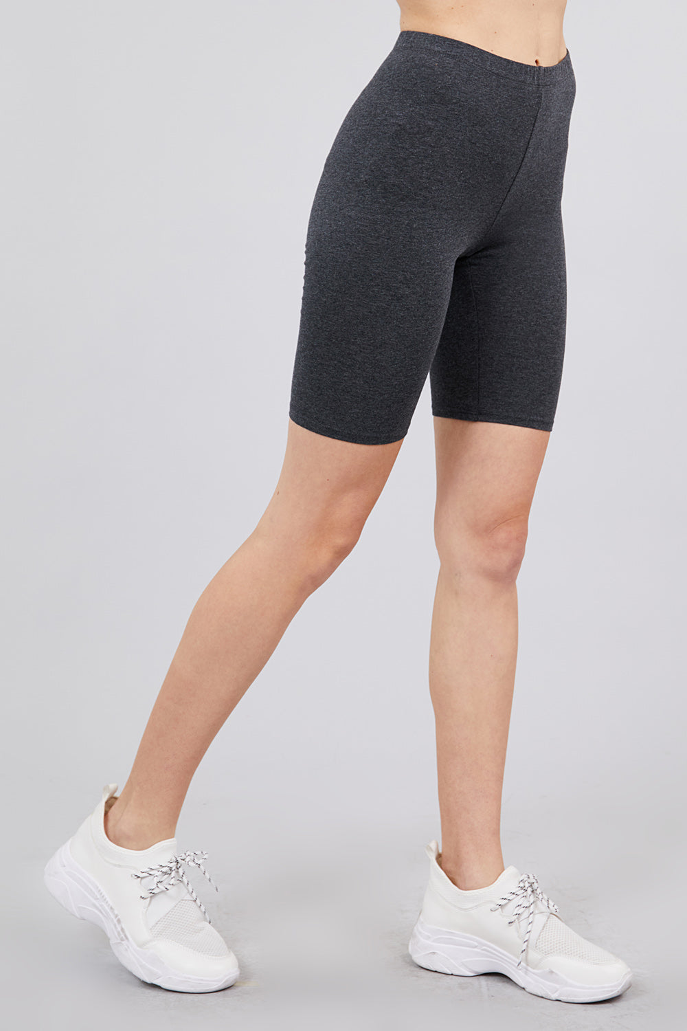 Legging court en jersey de coton