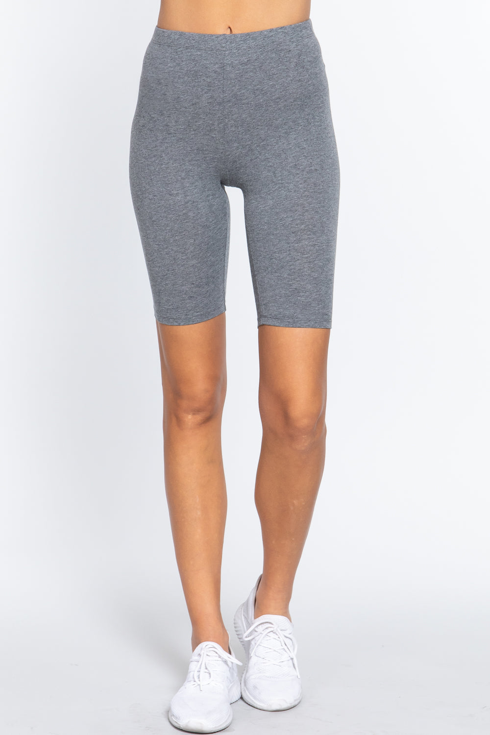 Legging court en jersey de coton