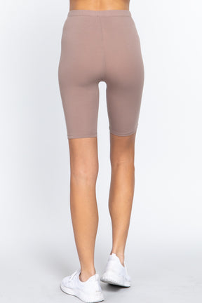 Legging court en jersey de coton