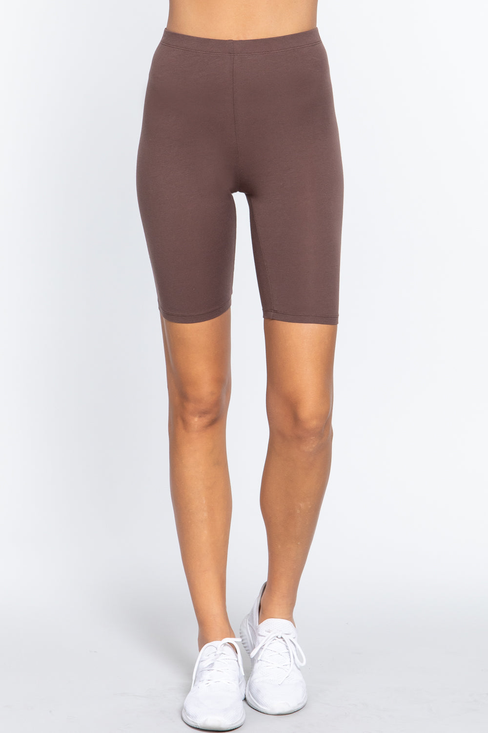 Legging court en jersey de coton