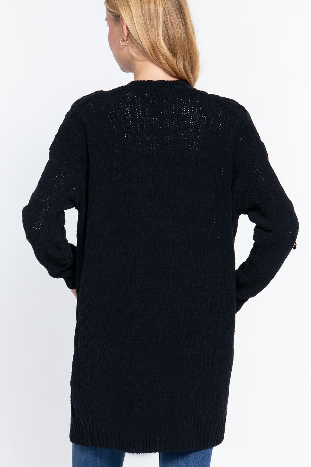 Chenille Sweater Cardigan