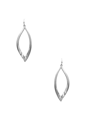 Metal Teardrop Dangle Earring