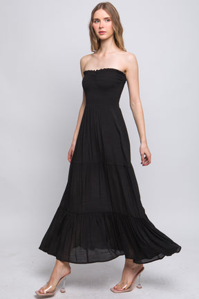 Strapless Maxi Dress