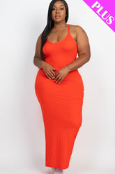 Robe longue dos nageur grande taille