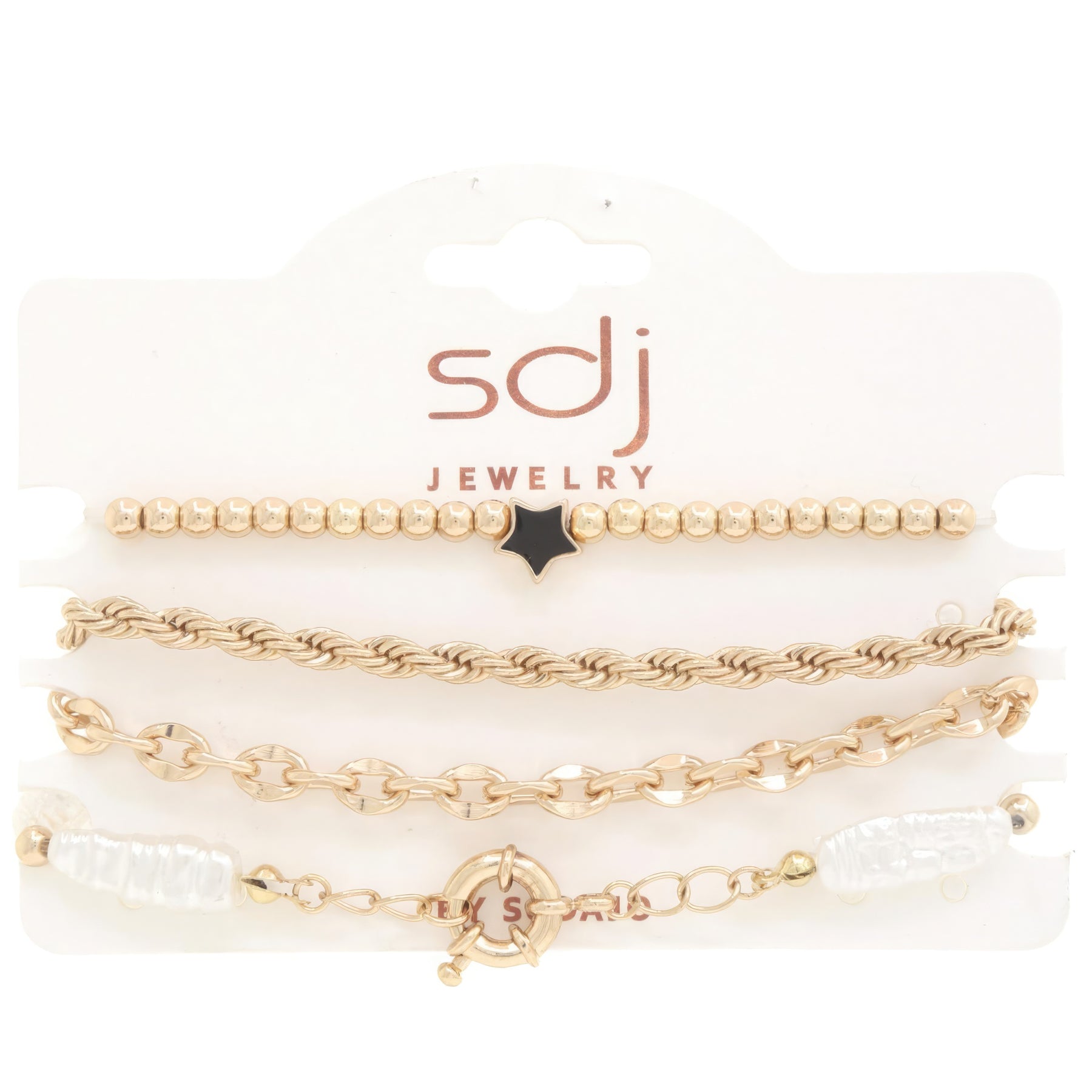 Sodajo Star Beaded Bracelet Set