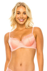 Soutien-gorge en dentelle florale