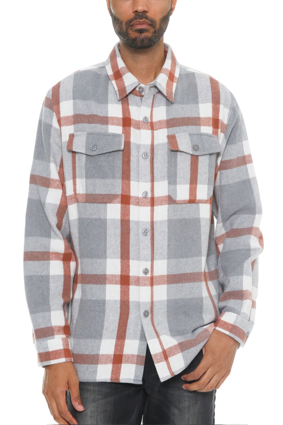 Checkered Soft Flannel Shacket